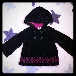 Tea Collection Cotton Velvet Coat